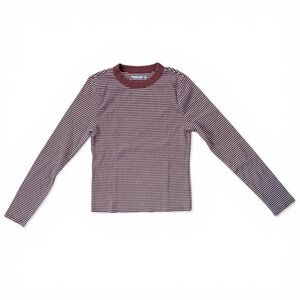 Abercrombie & Fitch Long Sleeve Striped Top Size M